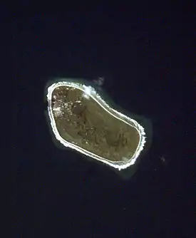 Image 13The reef island of Niutao (from Coral reefs of Tuvalu)