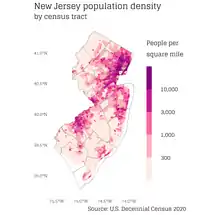 Image 21New Jersey population density as of 2020 (from New Jersey)