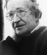 Image 9Noam Chomsky, a noted left-libertarian of the libertarian socialist school (from Left-libertarianism)