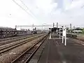 Nobeoka Station platforms in May 2013