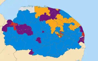 2013 results map