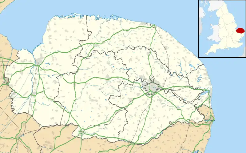 Barton Bendish is located in Norfolk