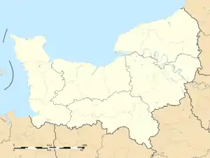 Chailloué is located in Normandy