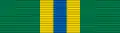 Ribbon bar of the medal of merit