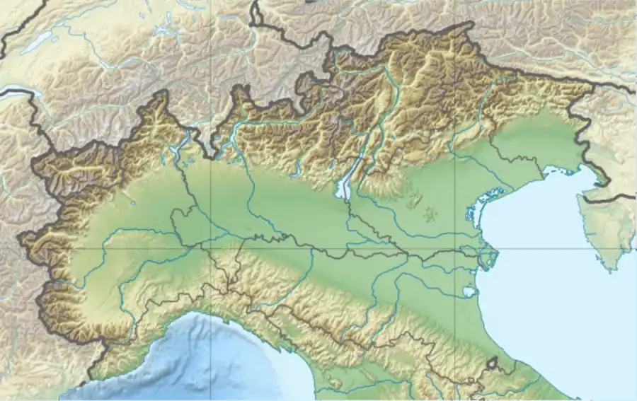 San Terenzo Monti massacre is located in Northern Italy