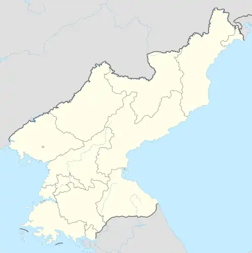 Orang Airport is located in North Korea