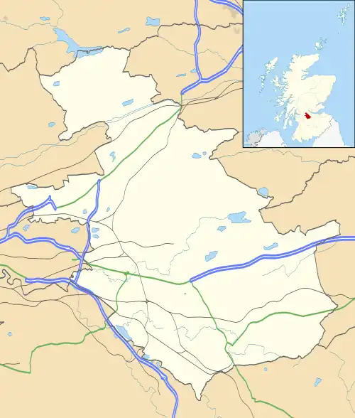 Garrion Bridge is located in North Lanarkshire