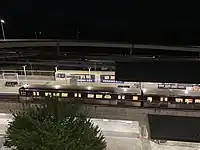 North Springs MARTA Station overlooking GA 400