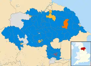 2009 results map