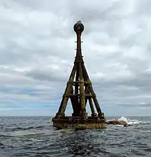 Image 11The North Carr Beacon at low tide; the unlit beacon was built between 1813 and 1821 by Robert Stevenson to warn shipping of the North Carr Reef near Fife NessCredit: Kathrinpassig