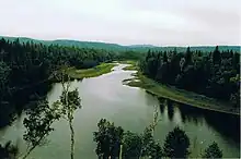 Image 8Forests, lakes, and rivers dominate much of the Northern Ontario landscape. (from Northern Ontario)