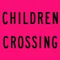 (R3-3) Children Crossing (flags are displayed near crossings around schools, pink variant, used in the Northern Territory)