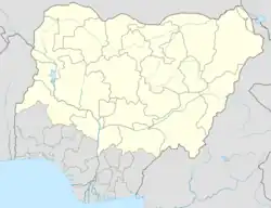 Location of Northern Region, Nigeria