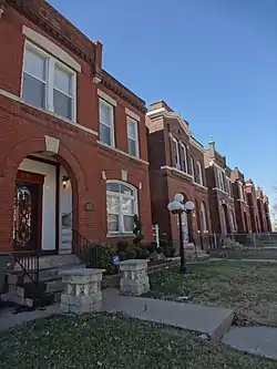 Houses in Fairground, February 2012