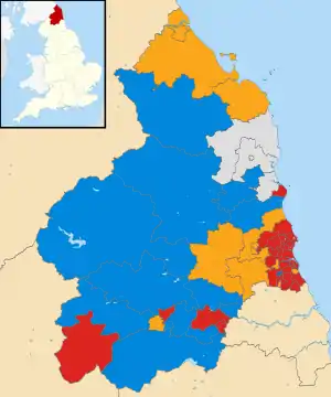 2005 results map