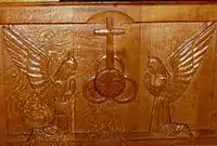 Carving on Clergy Stall in Northwood Church