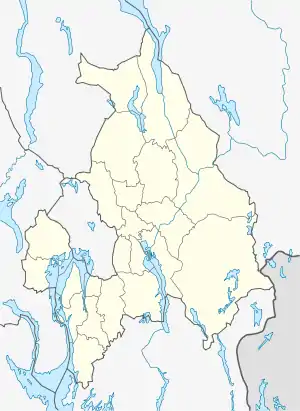 Gjersjøen is located in Akershus