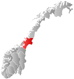 Nord-Trøndelag within Norway