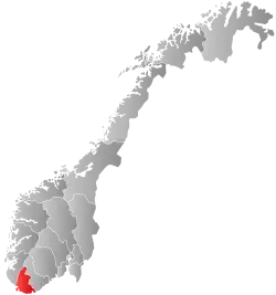 Location in Norway