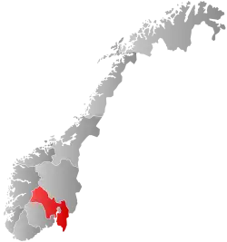 Location in Norway