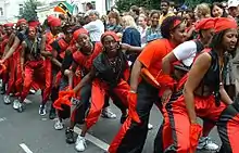 Image 22The Notting Hill Carnival is Britain's biggest street festival. Led by members of the British African-Caribbean community, the annual carnival takes place in August and lasts three days. (from Culture of the United Kingdom)