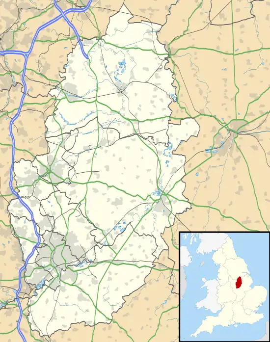 Scrooby is located in Nottinghamshire