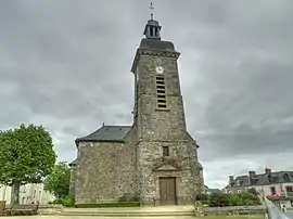 The church of Saint-Martin-de-Tours, in Nouvoitou