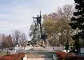 Memorial Ossuary to the Defenders of Belgrade 1914–1918 with the Alley of the People's Heroes around it.