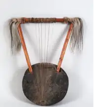 Picture of a 1960s Ntongoli (Bowl Lyre) from St. Cecilia's Hall, Edinburgh