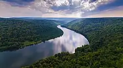 The Nugush River in Meleuzovsky District