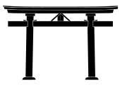 Nune torii – a daiwa torii with a small gable above the gakuzuka