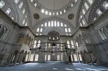 Interior of the mosque