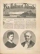 Ny illustreret Tidende No. 49. 8. December 1878. Xylograph by Hans Christian Olsen. Norsk Folkemuseum, The Ibsen Museum, Oslo.