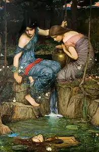 Nymphs Finding the Head of Orpheus1900