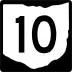 State Route 10 marker