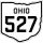 State Route 527 marker