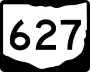 State Route 627 marker