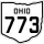 State Route 773 marker