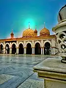 His dargah or mazar in Nagpur, India (21°6′53.05″N 79°7′23.38″E﻿ / ﻿21.1147361°N 79.1231611°E﻿ / 21.1147361; 79.1231611)