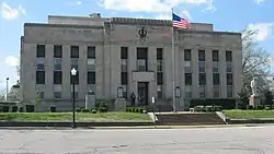 Obion County Courthouse, downtown