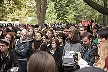 Occupy Toronto protesters on October 15, 2011.