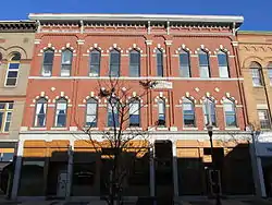 Odd Fellows Block, Lewiston, 1876.