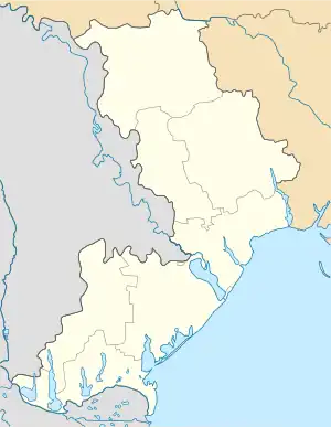 Reni is located in Odesa Oblast