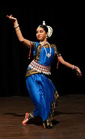 Indian classical dancer