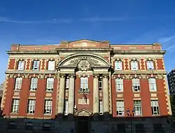 Photograph of the Camille-Laurin building, headquarters of the Office québécois de la langue française in Montreal.