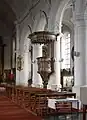 Pulpit of the church of Saint-Etienne