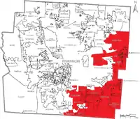 Map of the district