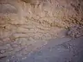 Concretions in an outcrop of the Ojo Caliente Member on the Lemitas Trail