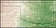 Image 17Oklahoma topographical map (from Geography of Oklahoma)