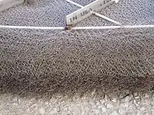 Alloy 20 mesh or demister pad used in sulfuric acid production.